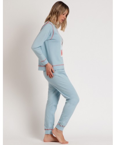 Pijama de Felpa per a Dona Winter Club