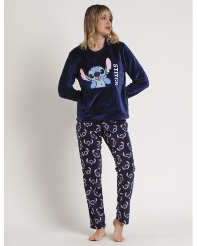 Pijama de Màniga Llarga Disney Stitch