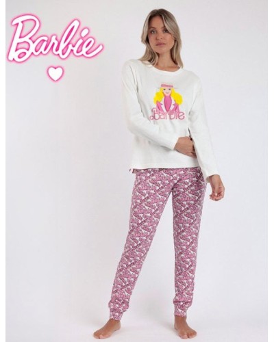 Pijama de Màniga Llarga Barbie Chic