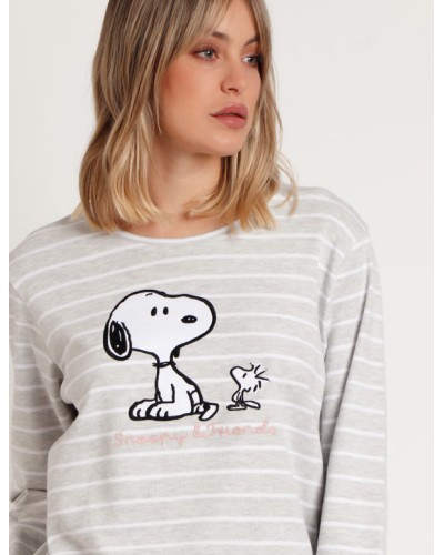 Pijama de màniga llarga de Snoopy i els seus amics