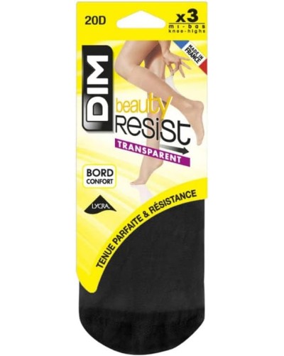 Dim Mini-mitja Beauty Resist Transparents 15D Dona x3