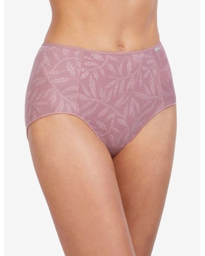 Calça hipster de microfibra amb teixit jacquard